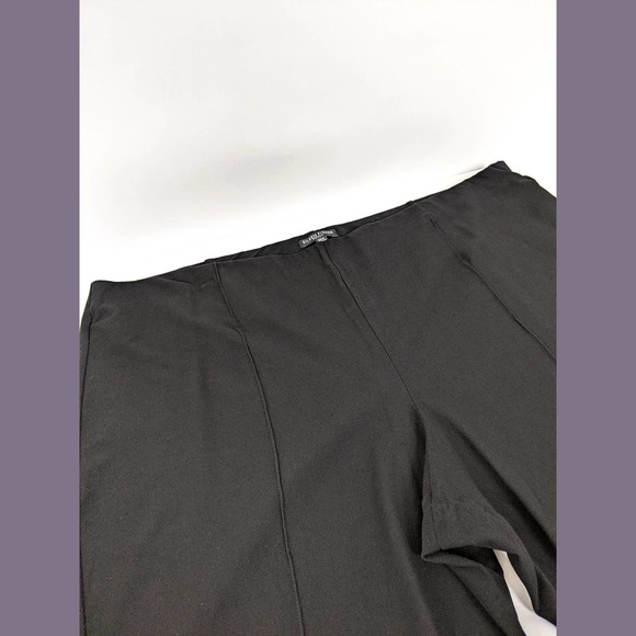 Eileen Fisher Women's Stretch Crepe Slim Ankle Pants In Graphite - Picture 4 of 7